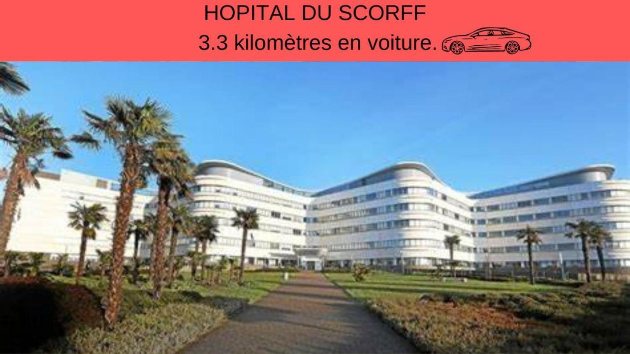 Centre Ville - Lumineux - Fibre Internet Haut Debit - Route Des Plages 로리앙 외부 사진